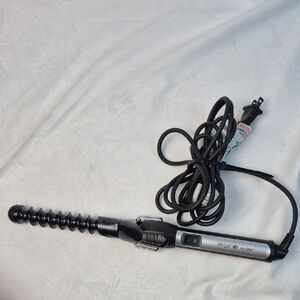 Verge by One Electric Hair Spiral Curler Curling Iron Wand - Used - Works